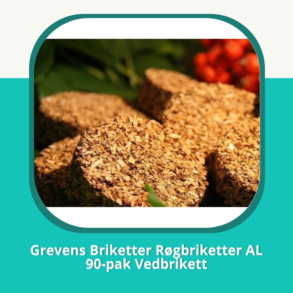 Anmeldelse af Grevens Briketter Røgbriketter AL 90-pak Vedbrikett