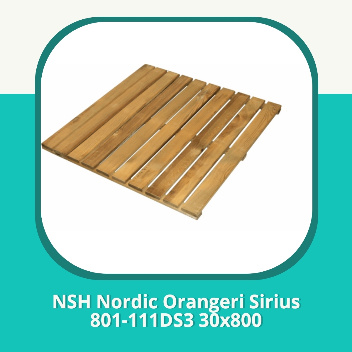 Anmeldelse af NSH Nordic Orangeri Sirius 801-111DS3 30x800