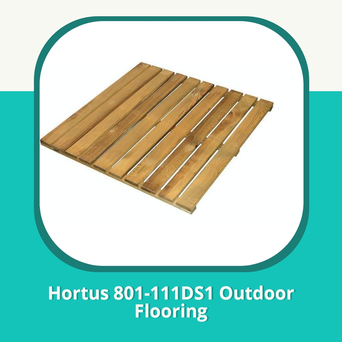 Anmeldelse af Hortus 801-111DS1 Outdoor Flooring