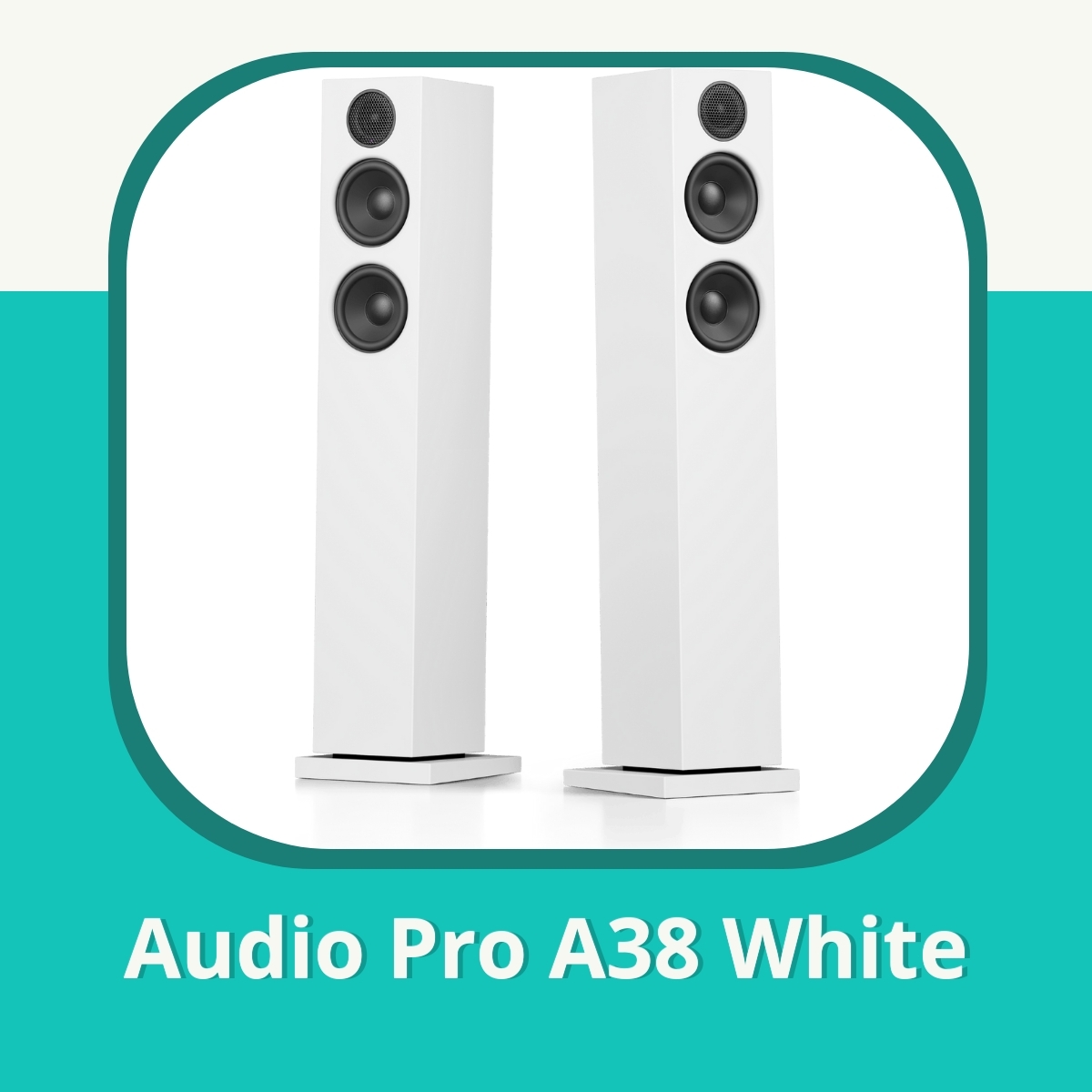 Anmeldelse Audio Pro A38 White