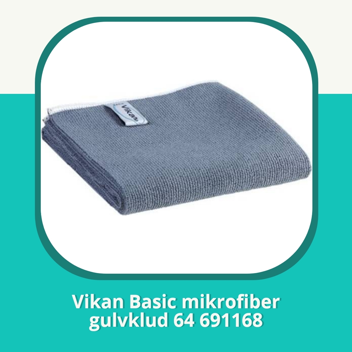 Anmeldelse af Vikan Basic mikrofiber gulvklud 64 691168