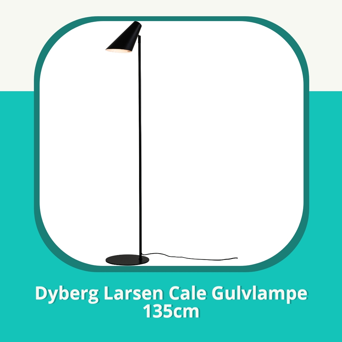 Anmeldelse af Dyberg Larsen Cale Gulvlampe 135cm