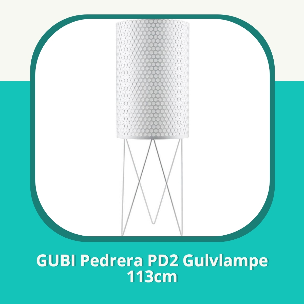 Anmeldelse af GUBI Pedrera PD2 Gulvlampe 113cm