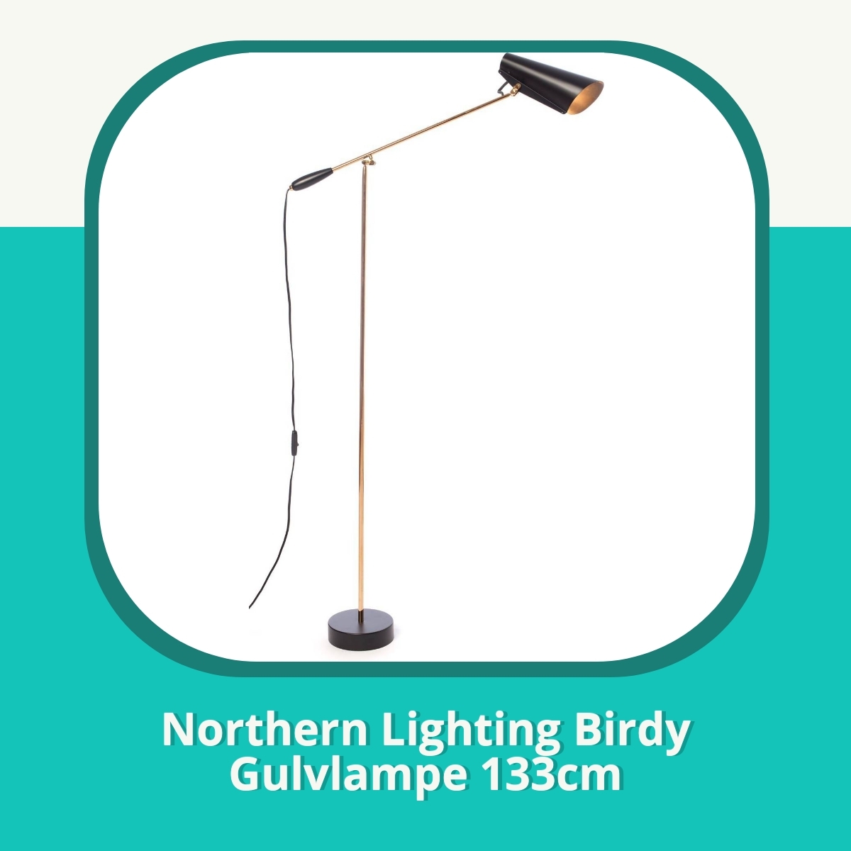 Anmeldelse af Northern Lighting Birdy Gulvlampe 133cm
