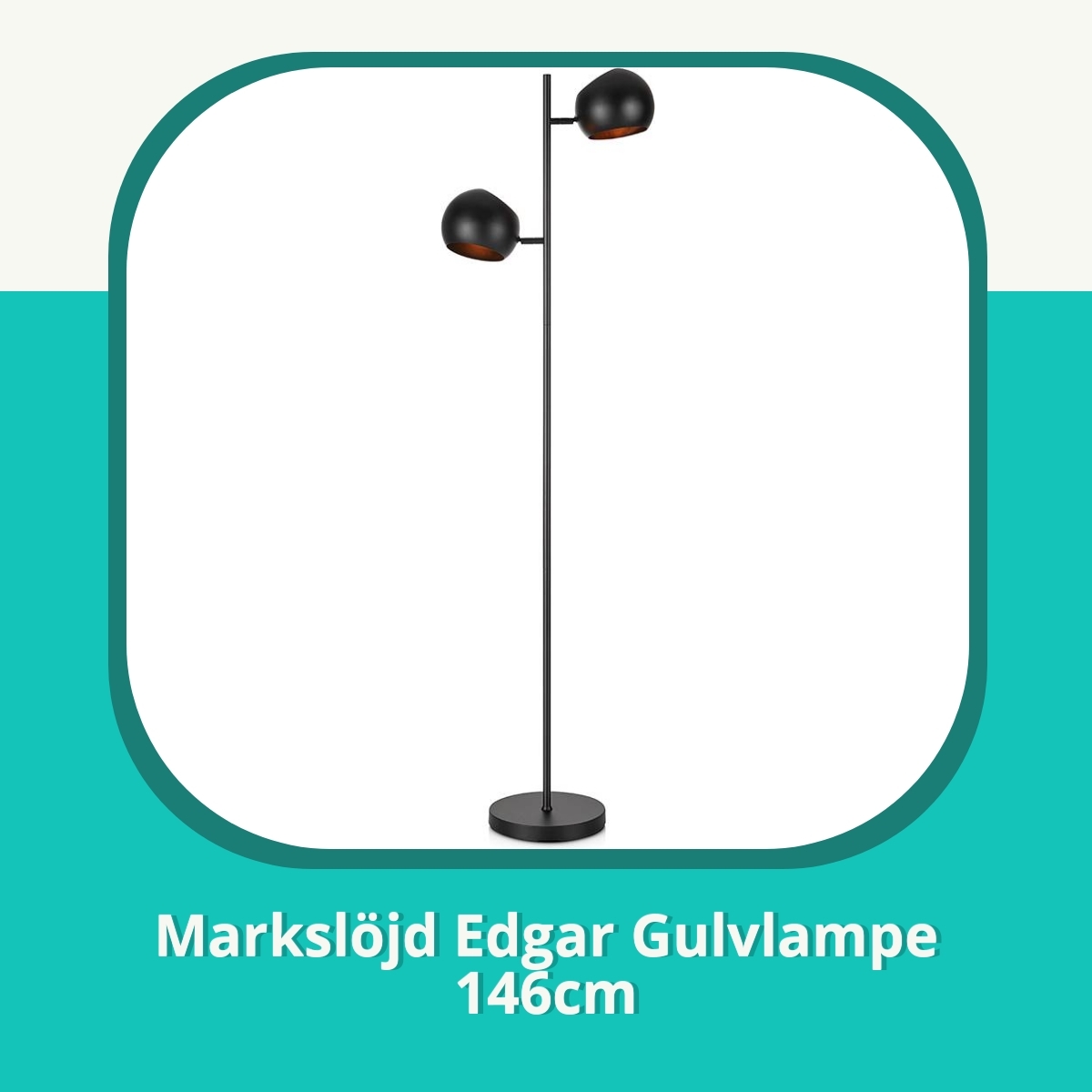 Anmeldelse af Markslöjd Edgar Gulvlampe 146cm