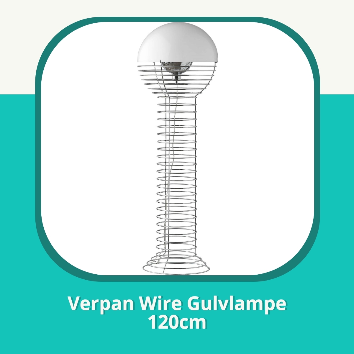 Anmeldelse af Verpan Wire Gulvlampe 120cm