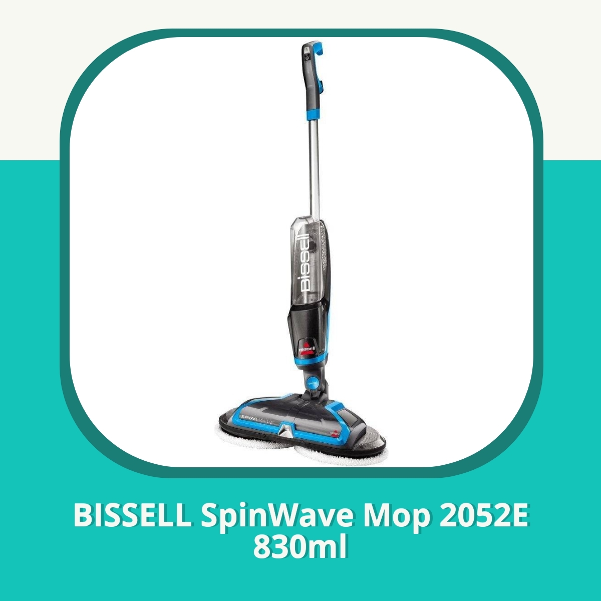 Anmeldelse BISSELL SpinWave Mop 2052E 830ml