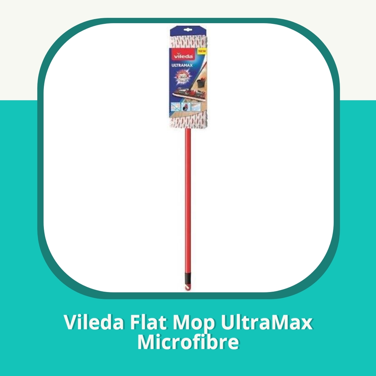 Anmeldelse af Vileda Flat Mop UltraMax Microfibre