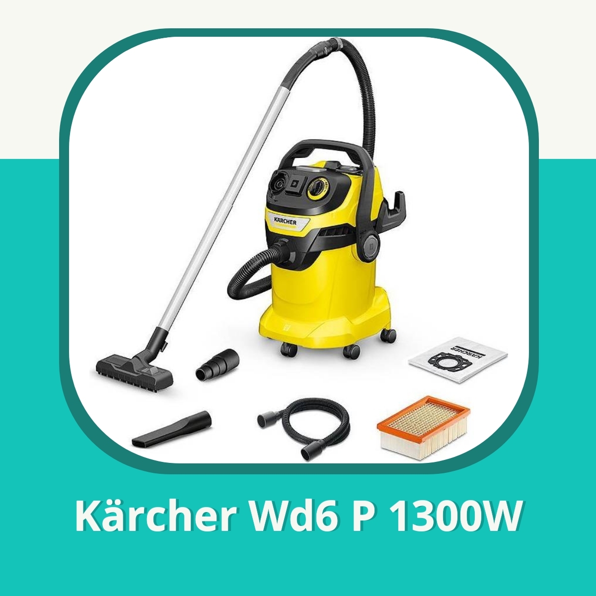 Recension af Kärcher Wd6 P 1300W