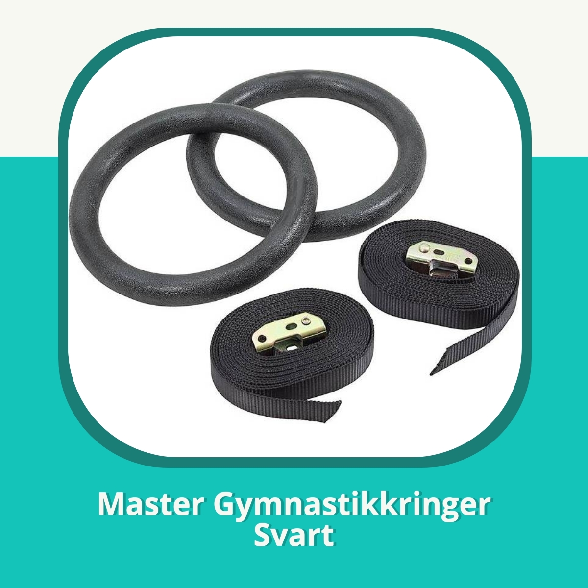 Anmeldelse af Master Gymnastikkringer Svart