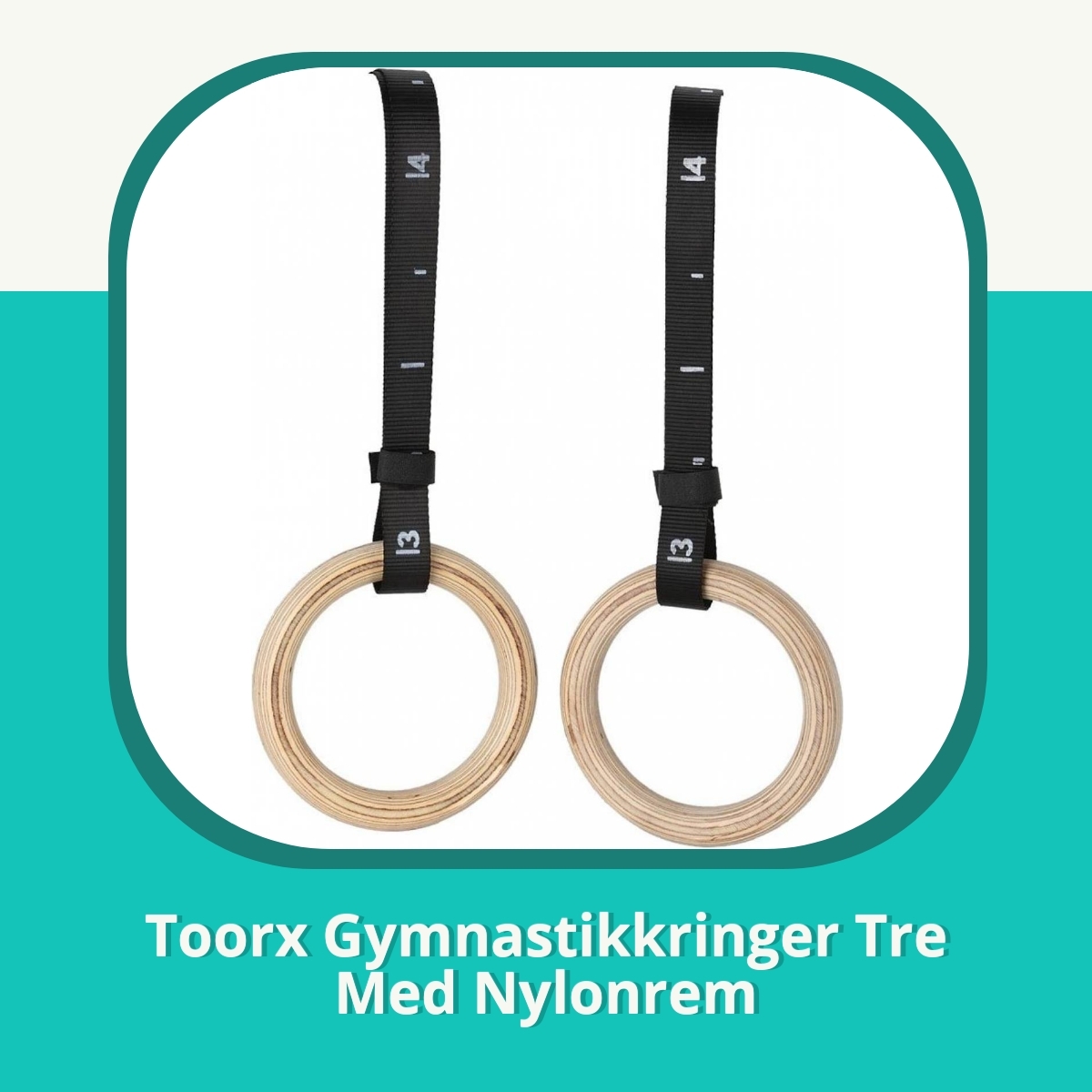 Anmeldelse af Toorx Gymnastikkringer Tre Med Nylonrem