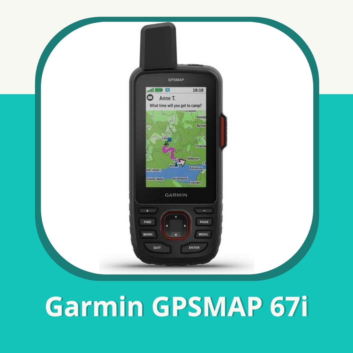 Anmeldelse af Garmin GPSMAP 67i
