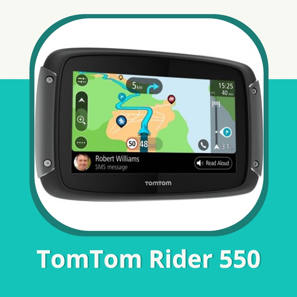 Anmeldelse af TomTom Rider 550