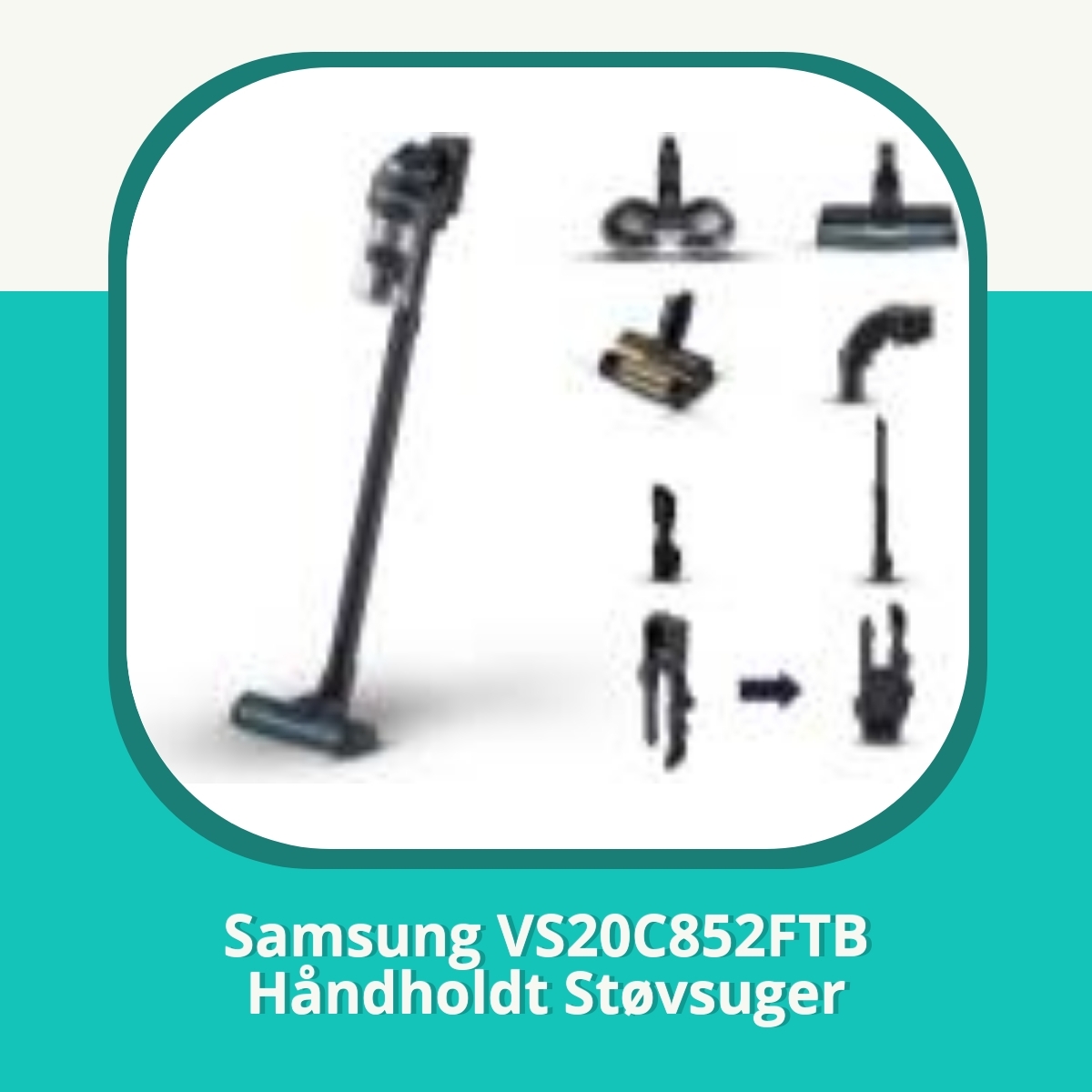 Recension af Samsung VS20C852FTB Håndholdt Støvsuger