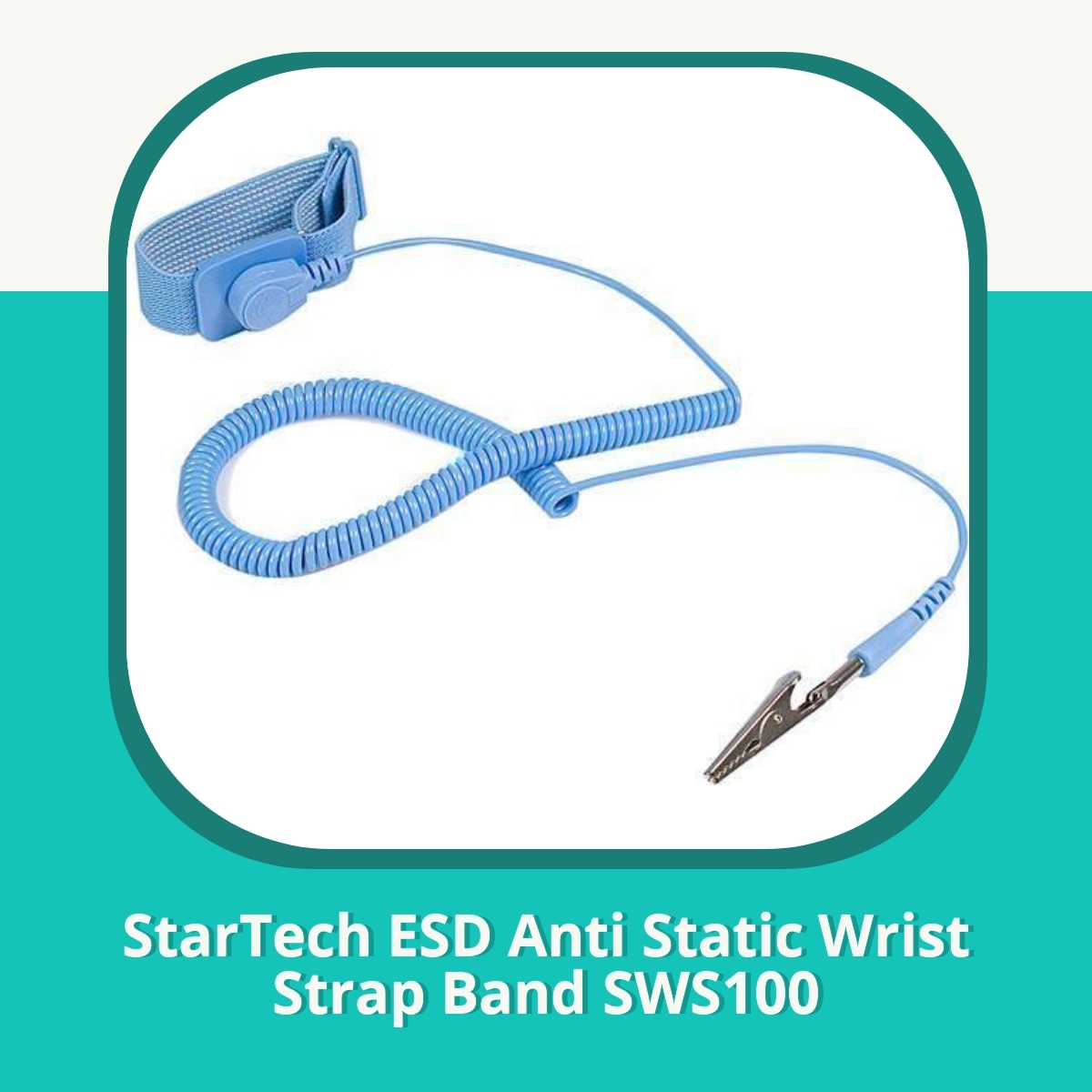 Anmeldelse af StarTech ESD Anti Static Wrist Strap Band SWS100