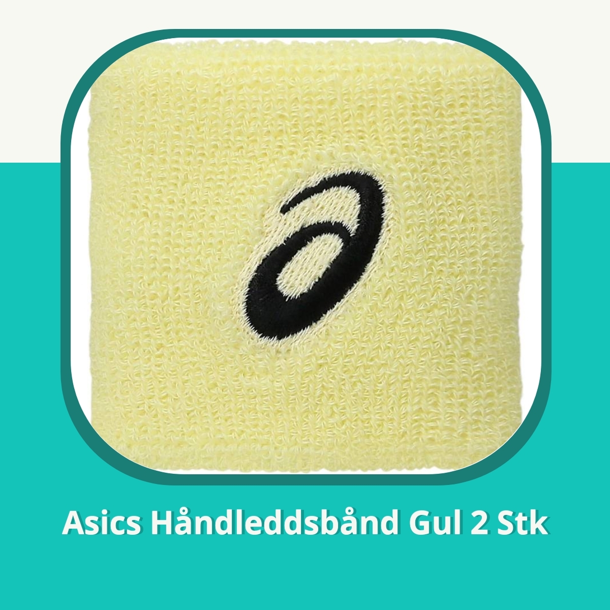 Anmeldelse af Asics Håndleddsbånd Gul 2 Stk