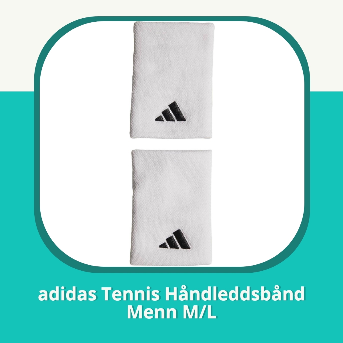 Anmeldelse adidas Tennis Håndleddsbånd Menn M/L