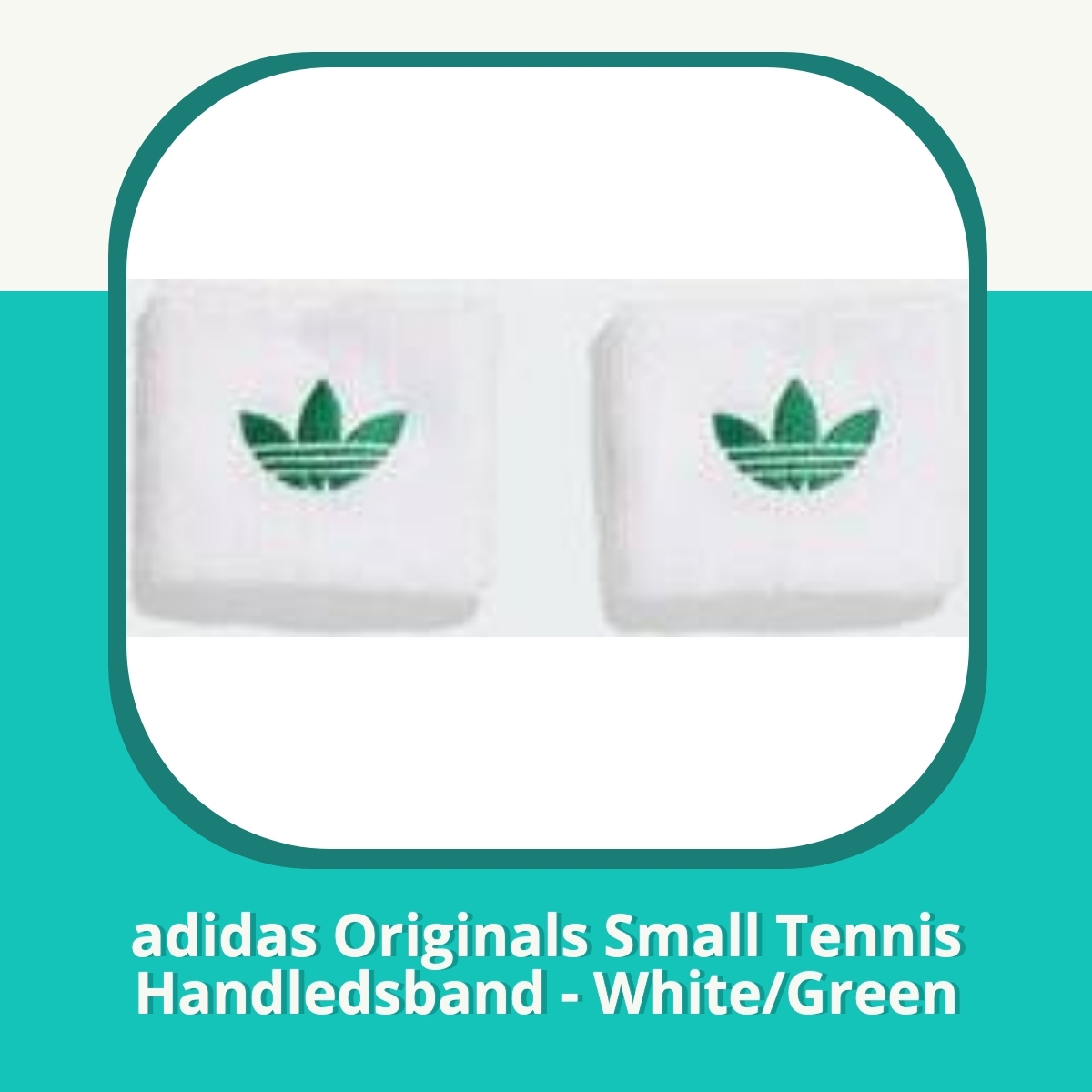 Recension af adidas Originals Small Tennis Handledsband - White/Green