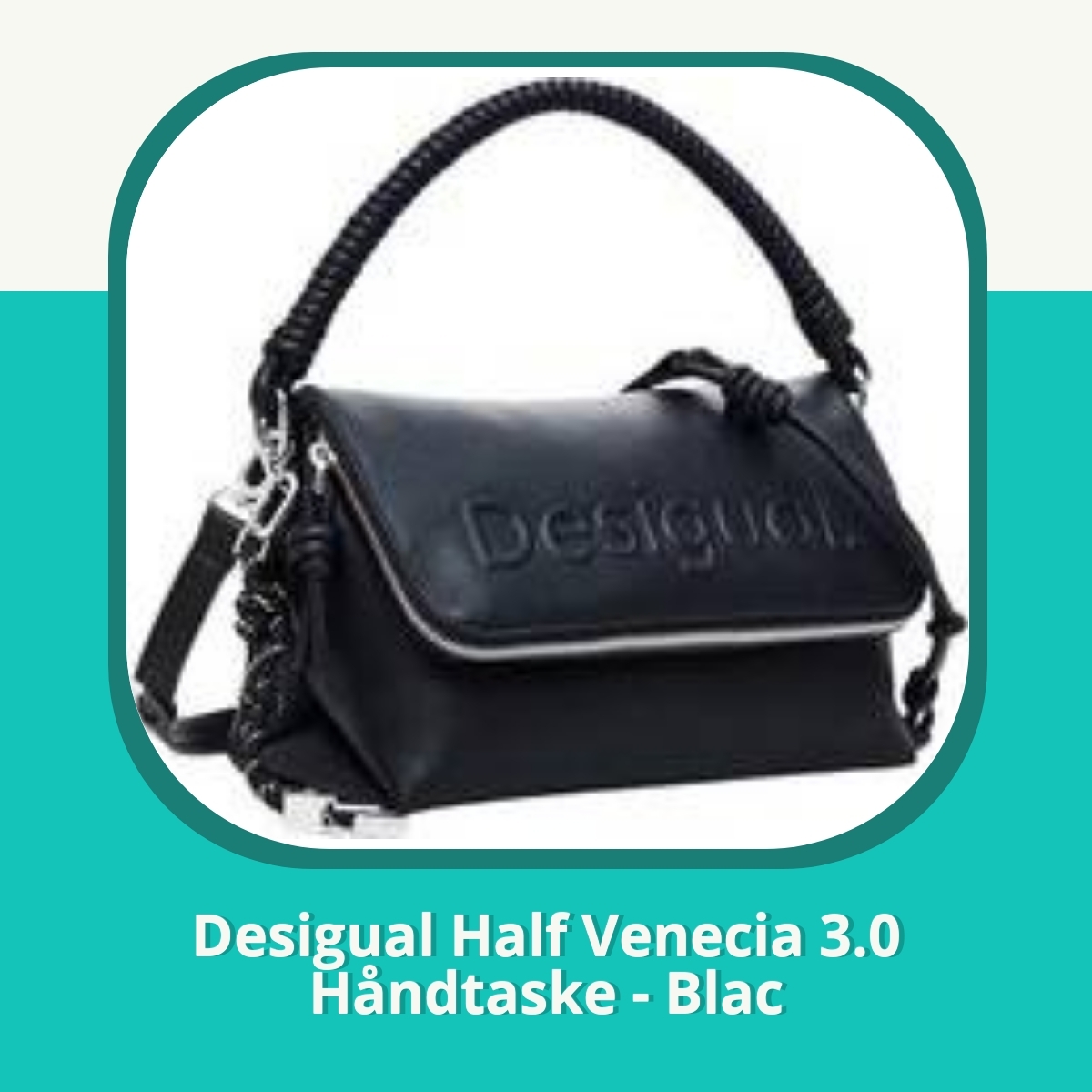 Anmeldelse af Desigual Half Venecia 3.0 Håndtaske - Blac