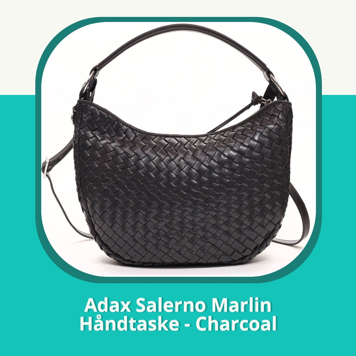 Anmeldelse af Adax Salerno Marlin Håndtaske - Charcoal