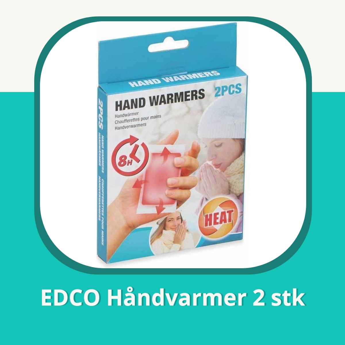 Anmeldelse af EDCO Håndvarmer 2 stk