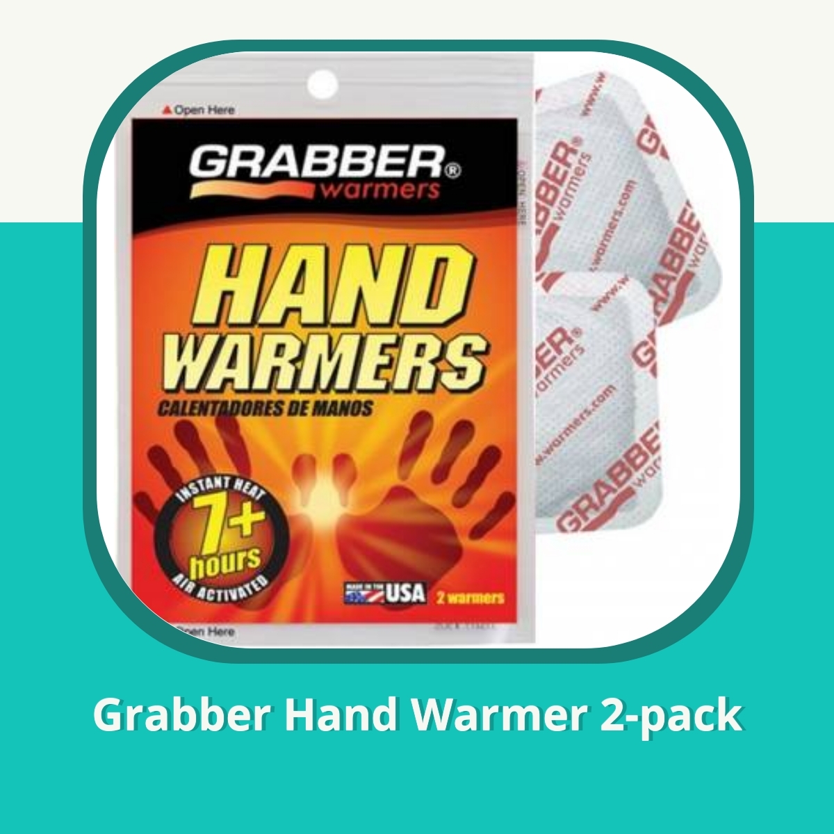 Anmeldelse af Grabber Hand Warmer 2-pack