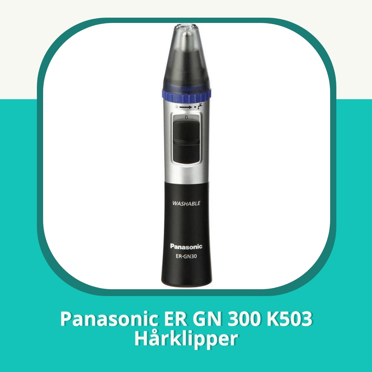 Anmeldelse af Panasonic ER GN 300 K503 Hårklipper