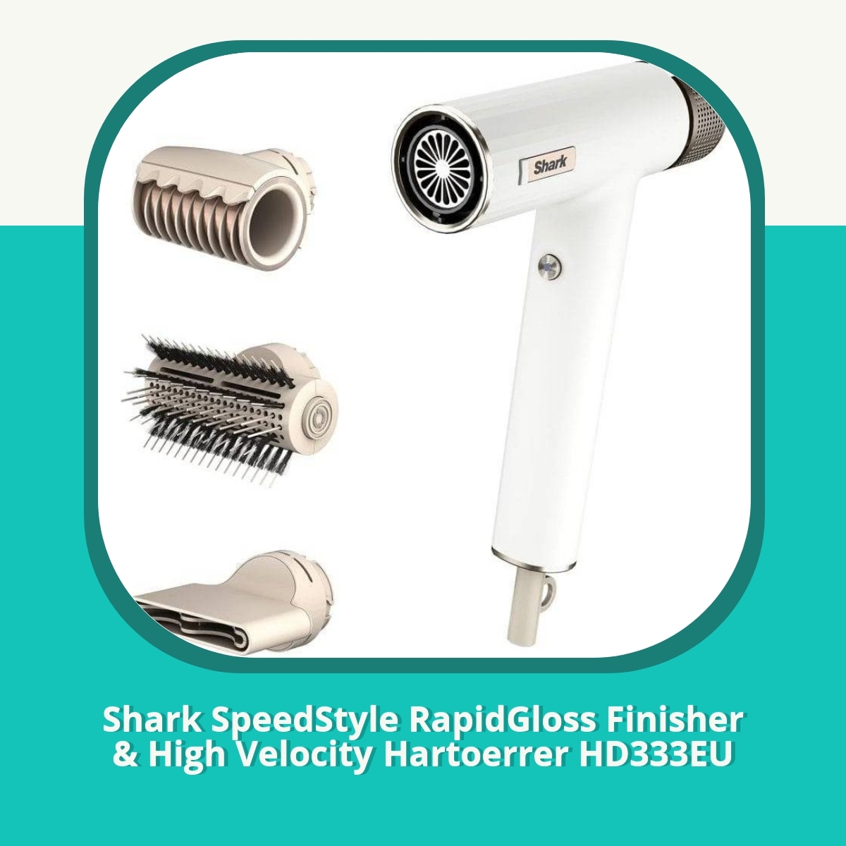 Anmeldelse af Shark SpeedStyle RapidGloss Finisher & High Velocity Hartoerrer HD333EU