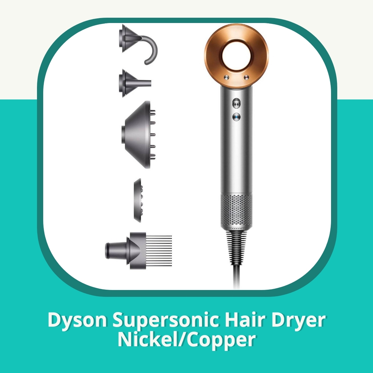Recension af Dyson Supersonic Hair Dryer Nickel/Copper