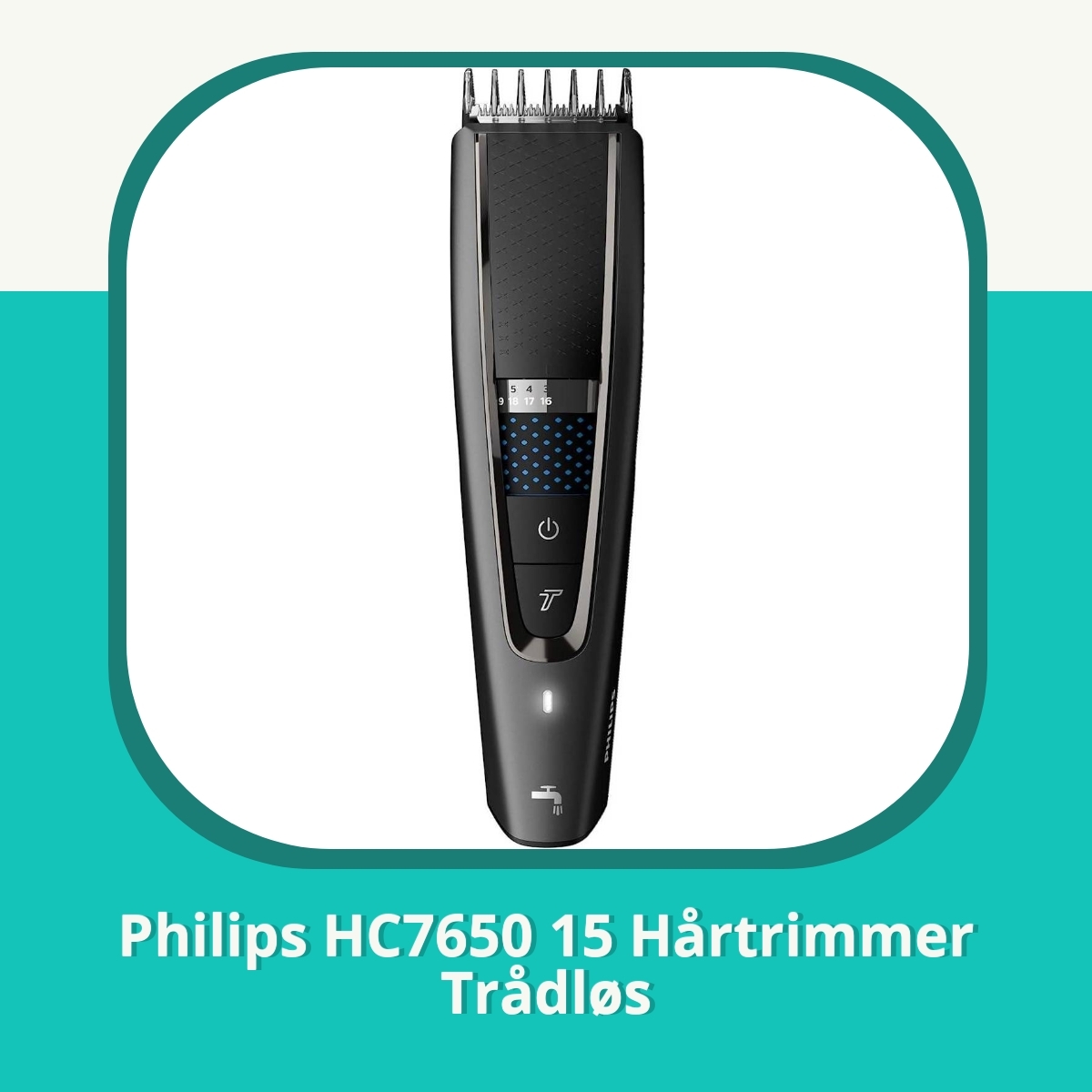 Anmeldelse af Philips HC7650 15 Hårtrimmer Trådløs