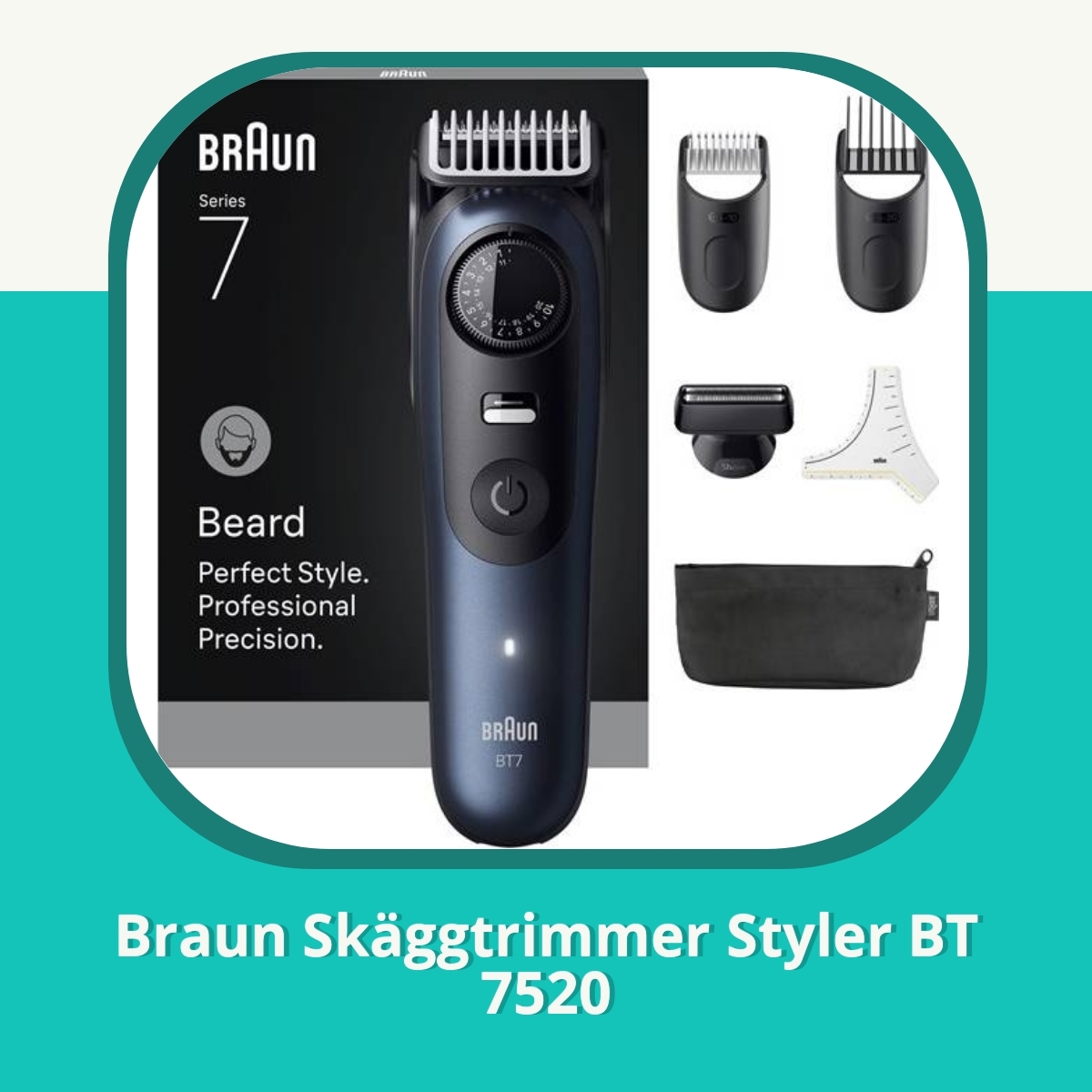 Recension af Braun Skäggtrimmer Styler BT 7520