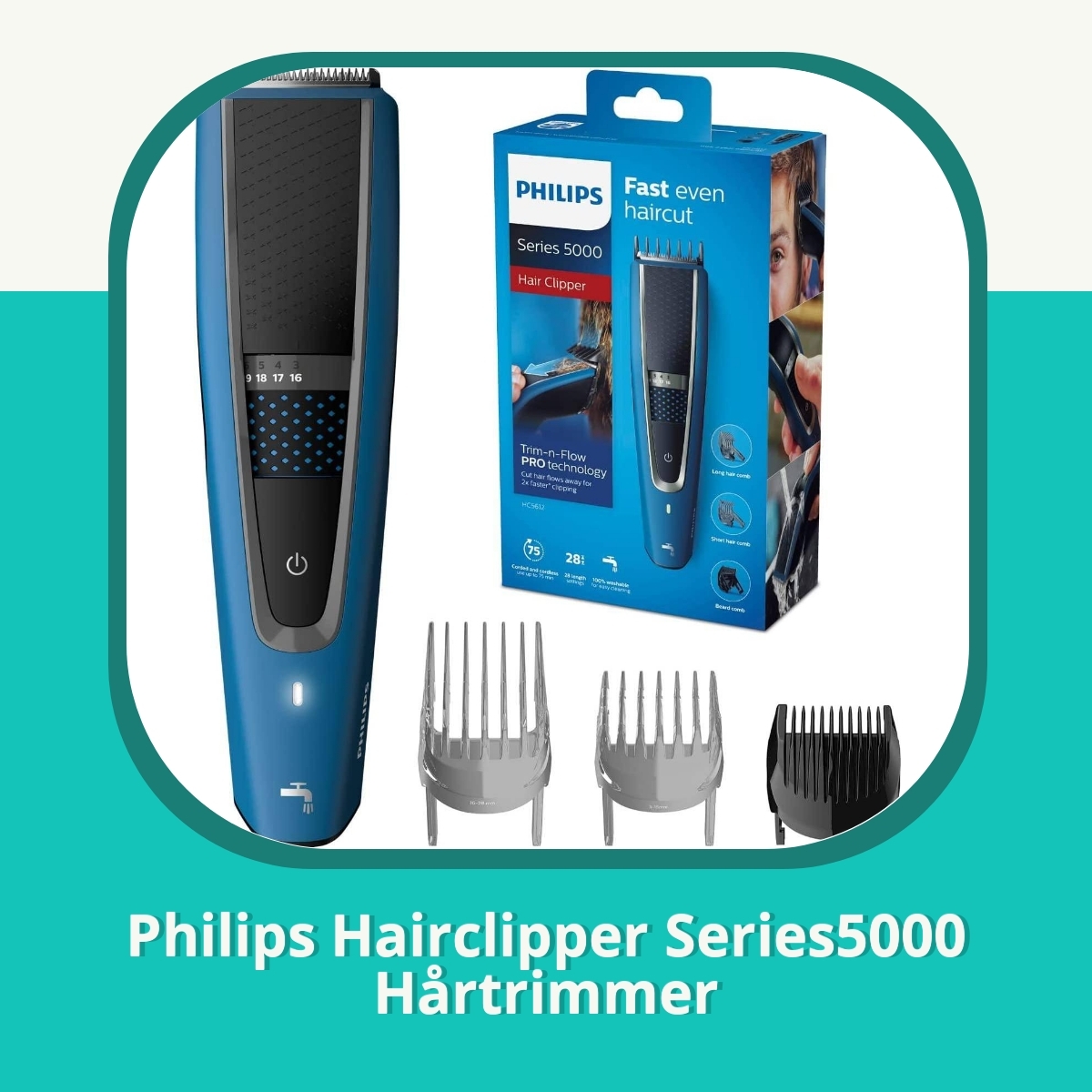 Anmeldelse af Philips Hairclipper Series5000 Hårtrimmer