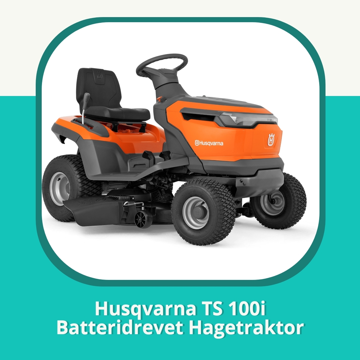 Anmeldelse af Husqvarna TS 100i Batteridrevet Hagetraktor