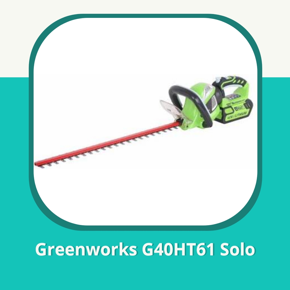 Recension af Greenworks G40HT61 Solo