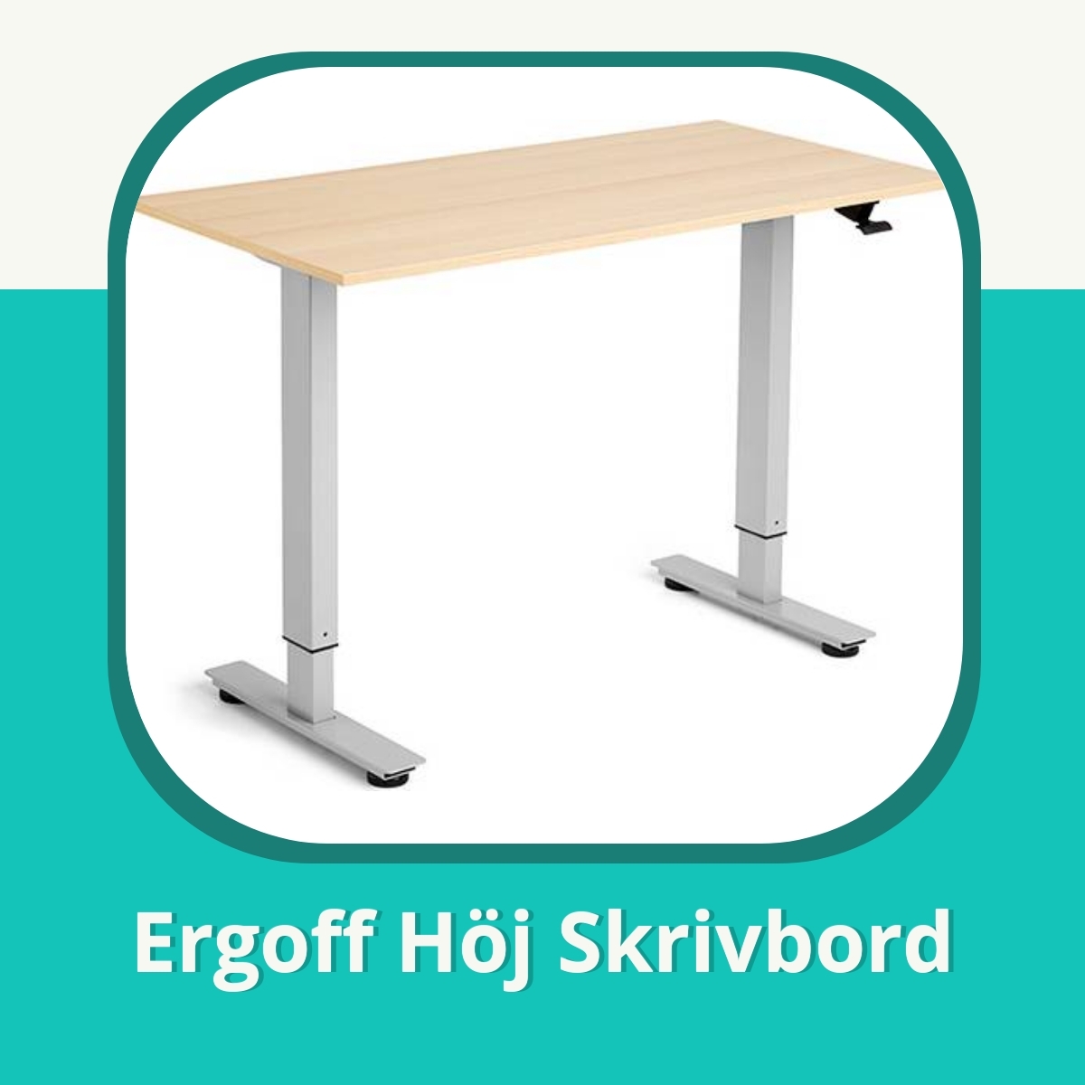 Recension af Ergoff Höj Skrivbord