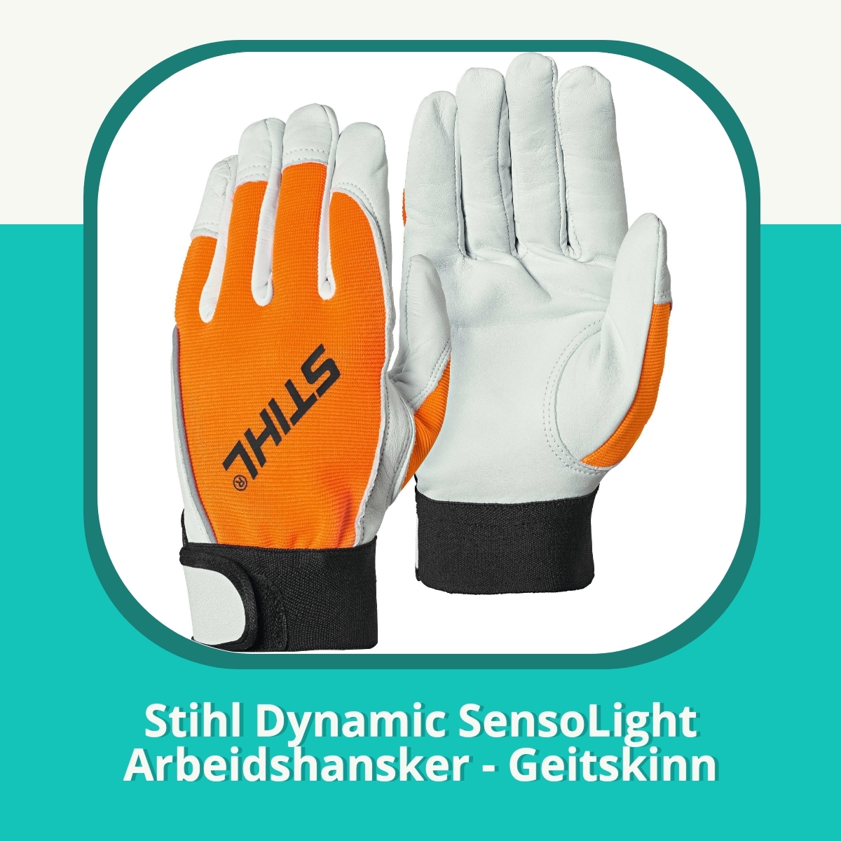 Anmeldelse af Stihl Dynamic SensoLight Arbeidshansker - Geitskinn