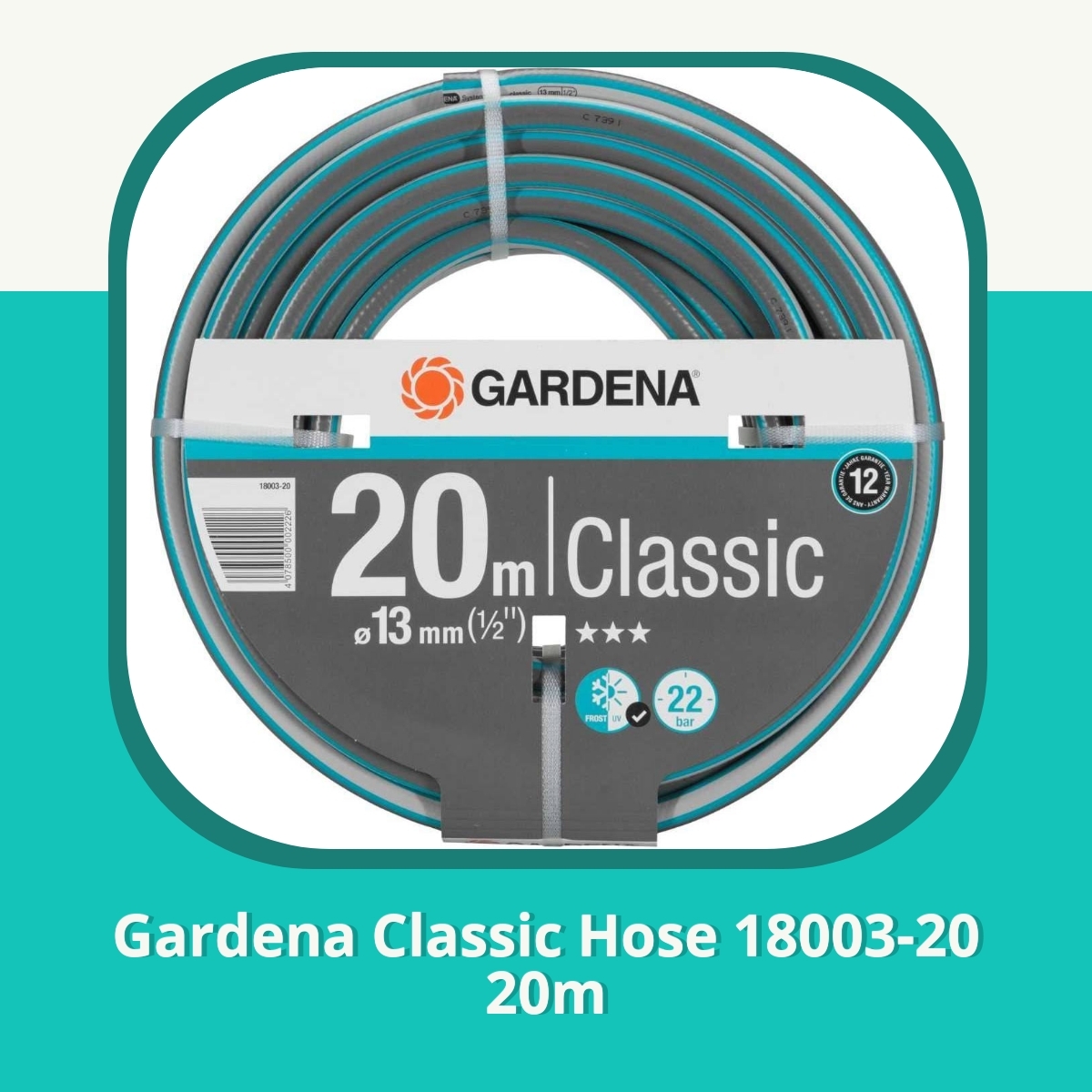 Anmeldelse af Gardena Classic Hose 18003-20 20m
