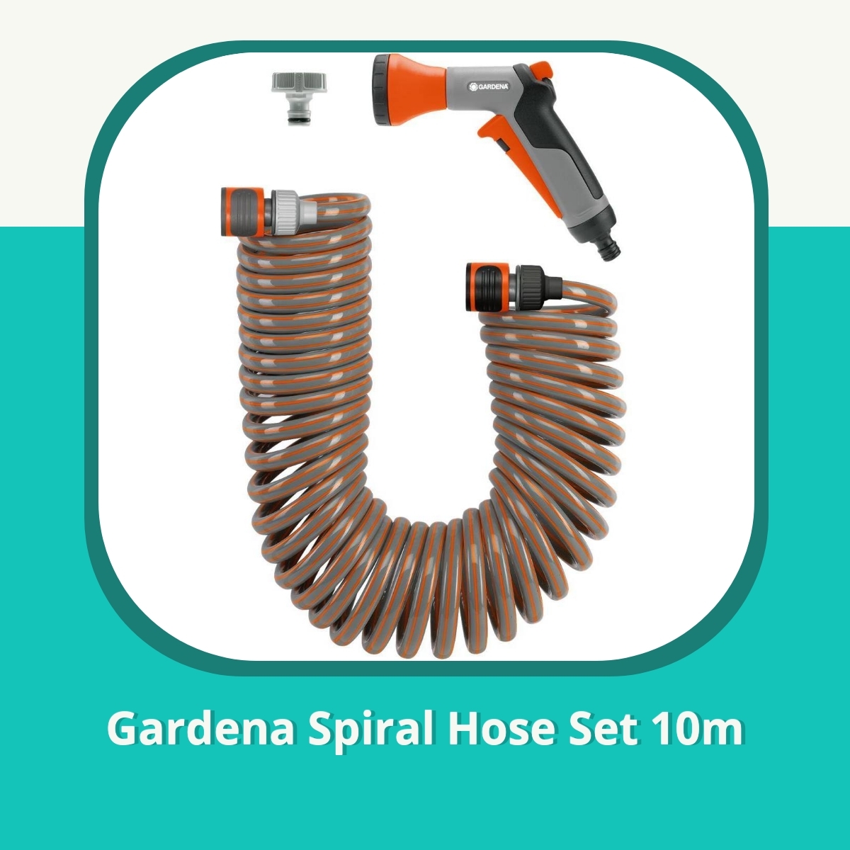Anmeldelse af Gardena Spiral Hose Set 10m