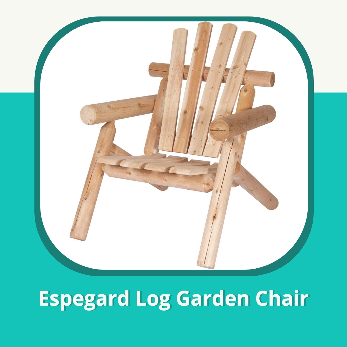 Anmeldelse af Espegard Log Garden Chair