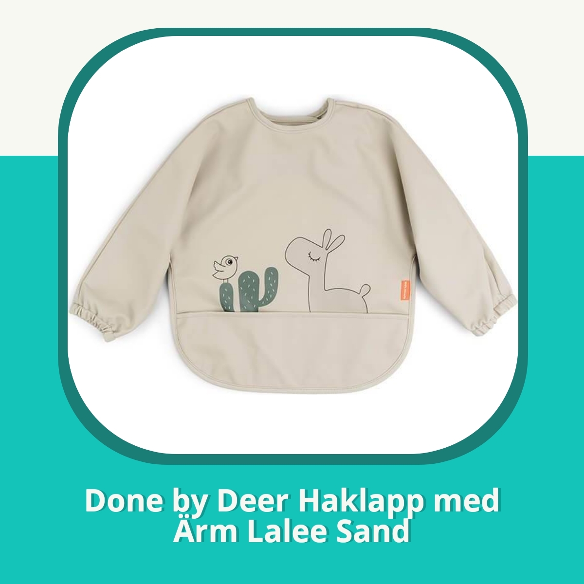 Recension af Done by Deer Haklapp med Ärm Lalee Sand