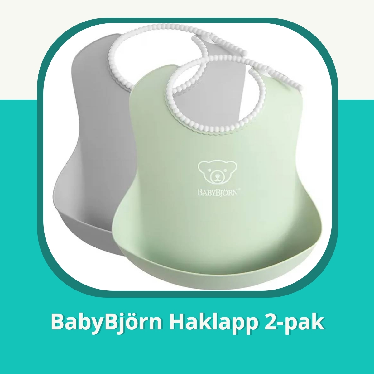 Recension af BabyBjörn Haklapp 2-pak
