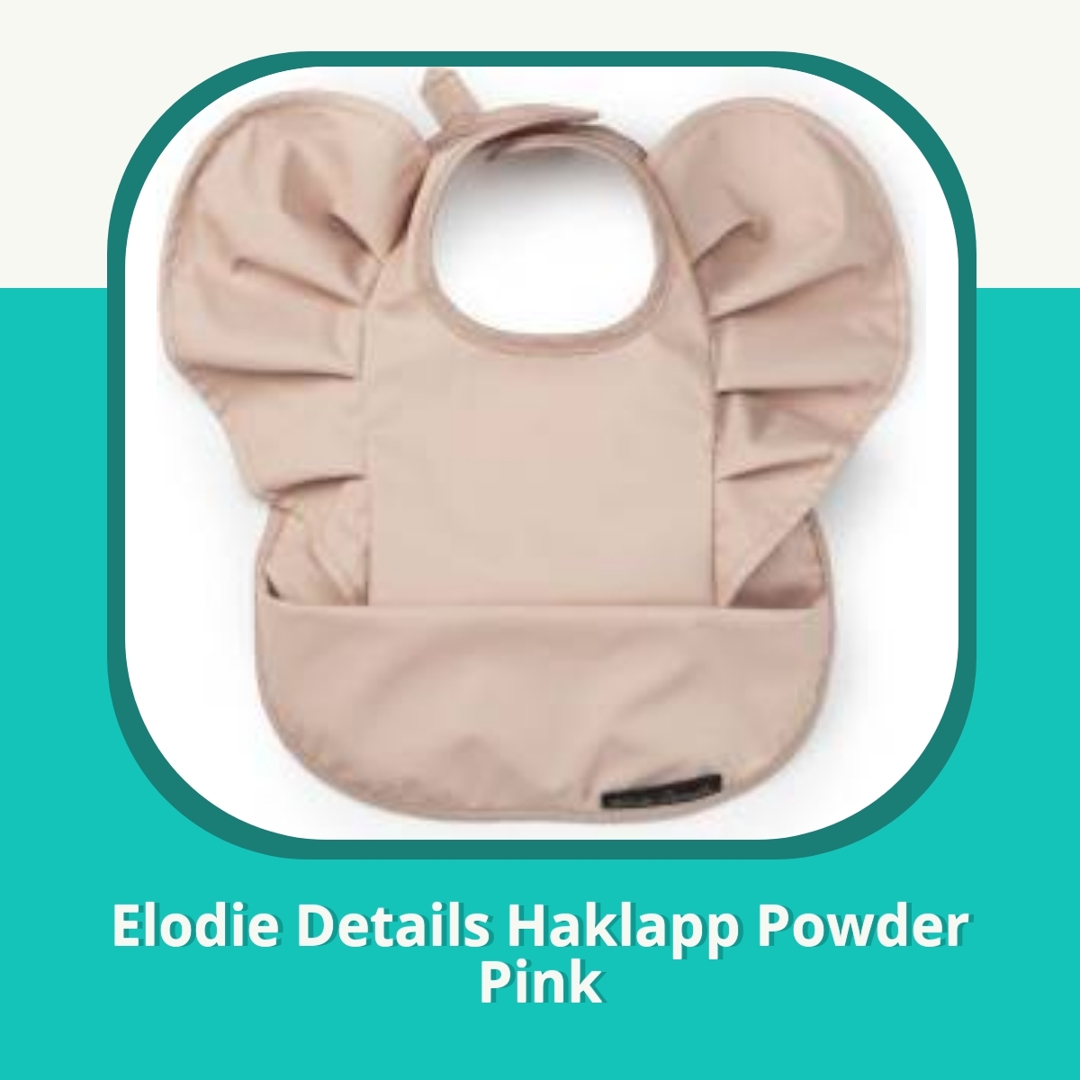 Recension af Elodie Details Haklapp Powder Pink