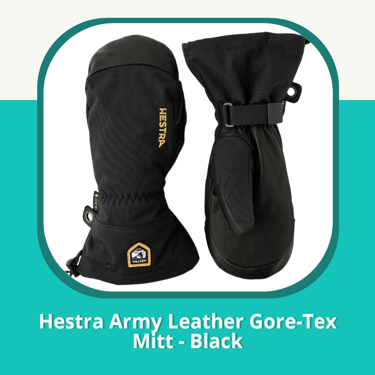 Recension af Hestra Army Leather Gore-Tex Mitt - Black