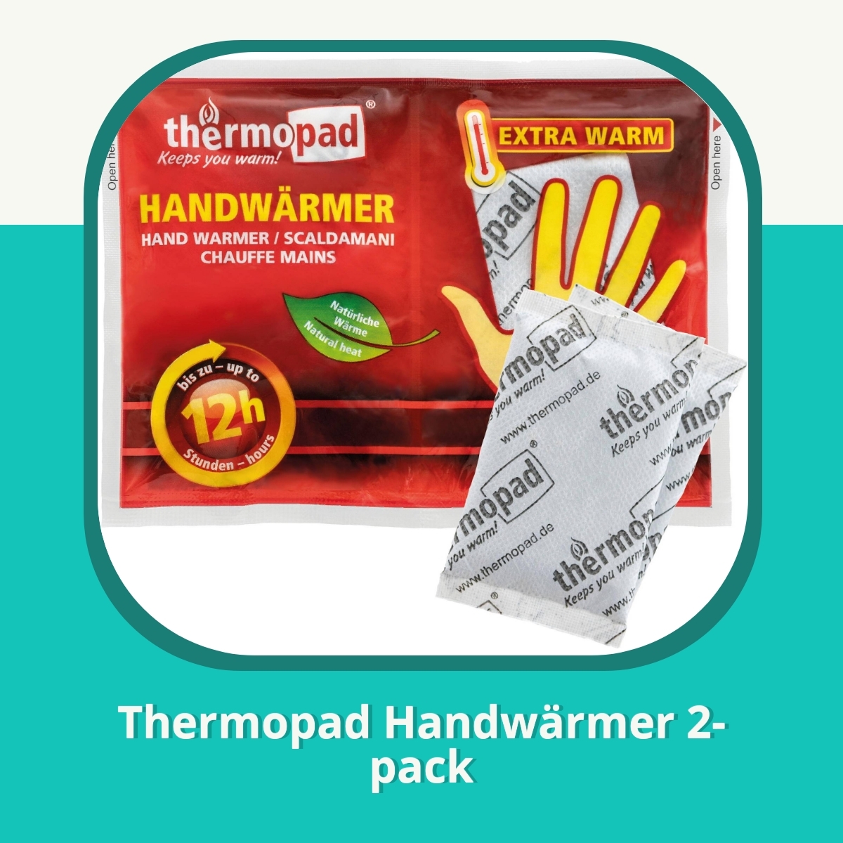 Recension af Thermopad Handwärmer 2-pack