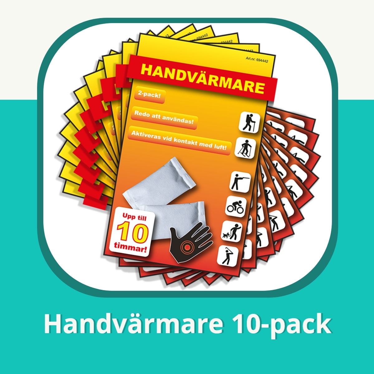 Recension Handvärmare 10-pack