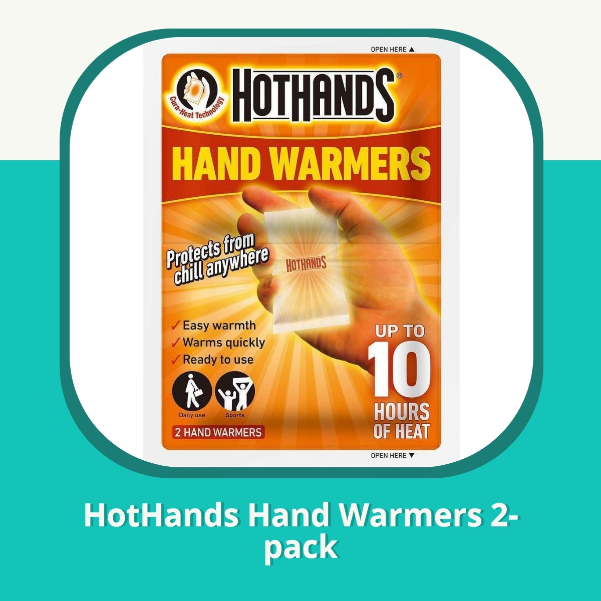 Recension af HotHands Hand Warmers 2-pack