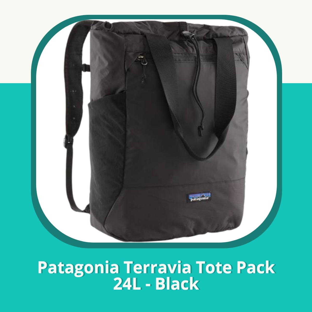 Recension af Patagonia Terravia Tote Pack 24L - Black