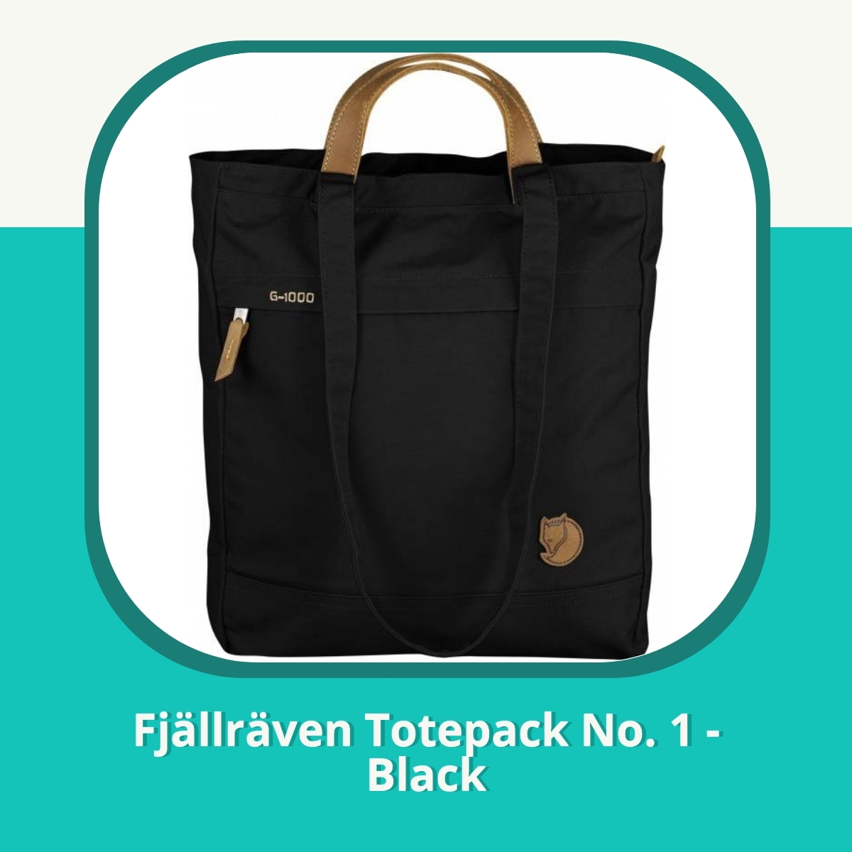 Recension af Fjällräven Totepack No. 1 - Black