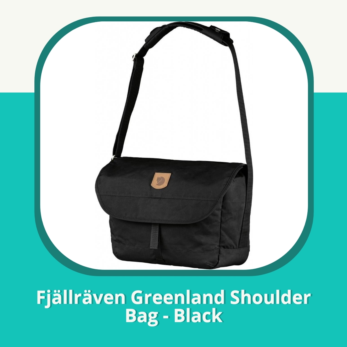 Recension Fjällräven Greenland Shoulder Bag - Black