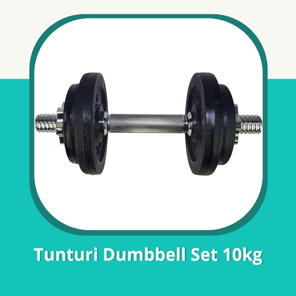 Recension af Tunturi Dumbbell Set 10kg